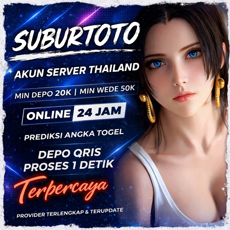 SUBURTOTO: Akun Provider Server Thailand Depo Qris Tergacor 2026 image 1