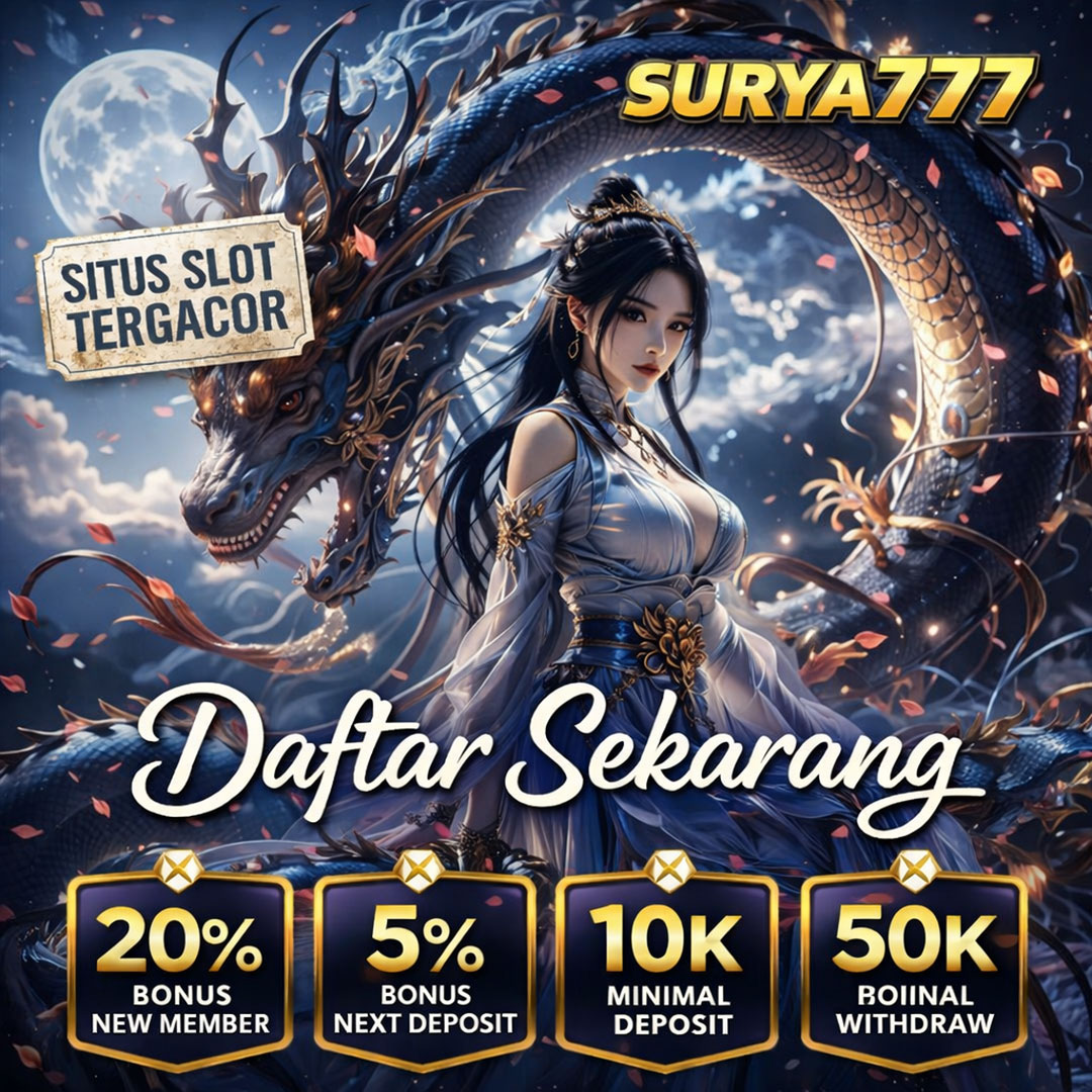 Surya777 Lapak Tempat Bermain Toto 4D Paling Viral Saat Ini 