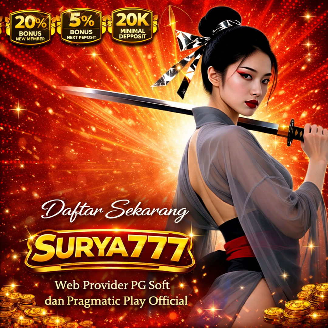 Surya777 Web Provider PG Soft dan Pragmatic Play Official image 1